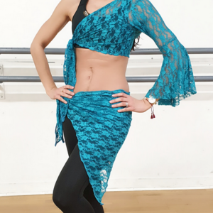 HIND dentelle turquoise - XS/S à M/L – Image 2