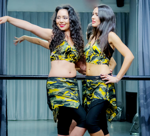 NADIA JUNGLE NOIR/JAUNE - S/M à L/XL – Image 3