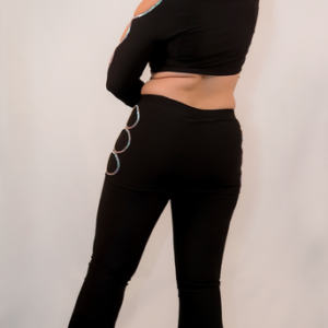 ELISSAR noir / paillettes turquoise L/XL et XL/XXL – Image 9