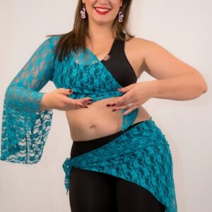 HIND dentelle turquoise - XS/S à M/L – Image 8