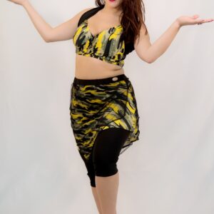 NADIA JUNGLE NOIR/JAUNE - S/M à L/XL – Image 11