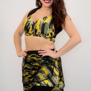 NADIA JUNGLE NOIR/JAUNE - S/M à L/XL – Image 10